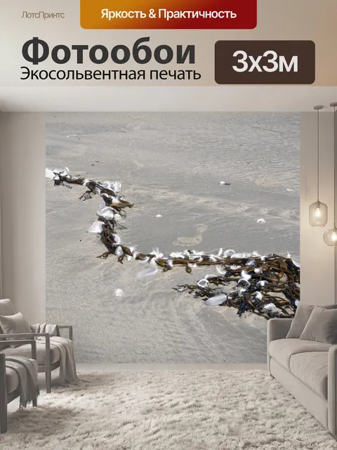 Фотообои След в песке