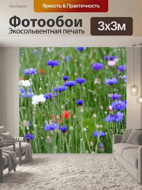 Фотообои Цветы