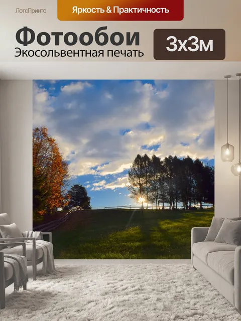 Фотообои Солнечный свет