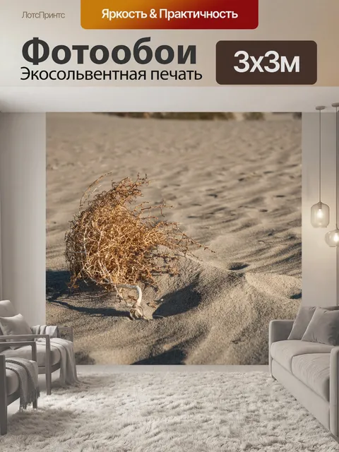 Фотообои Сидящий Tumble Weed