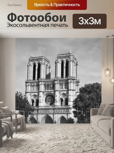 Фотообои Нотр-дам