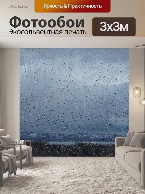 Фотообои Дождь