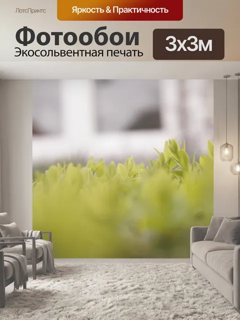 Фотообои Цветочный садик