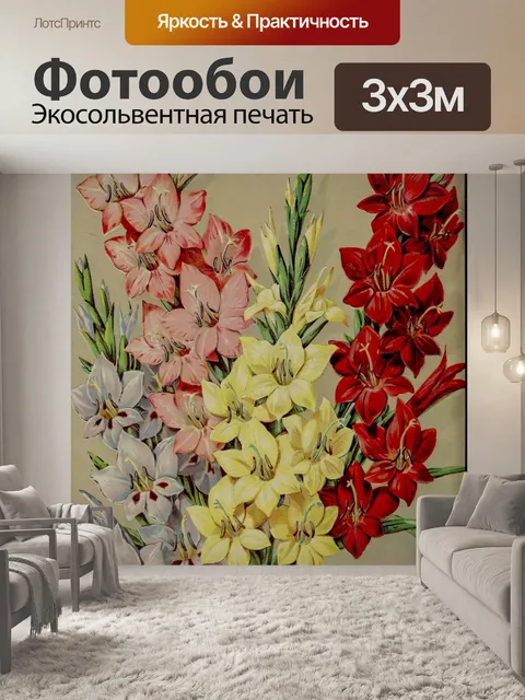 Фотообои Пакет с семенами гладиолы