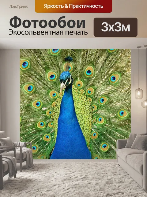 Фотообои Павлин