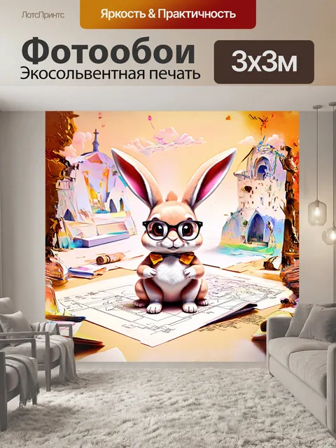 Фотообои в стиле цифровой живописи