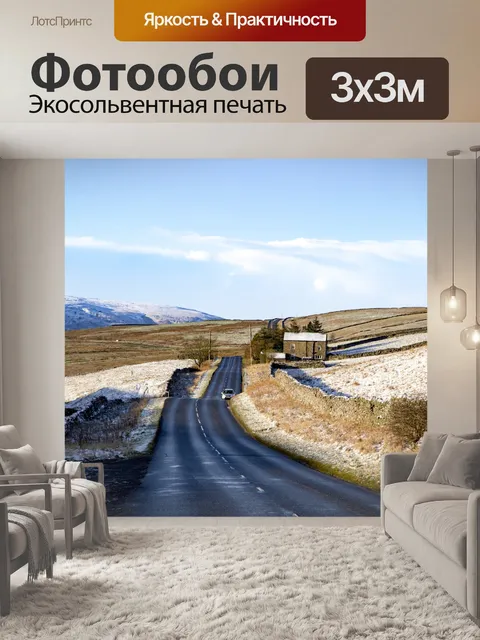 Фотообои Асфальтовая дорога