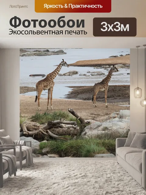Фотообои Сафари
