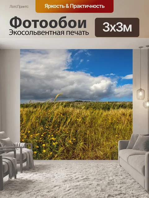 Фотообои Поле