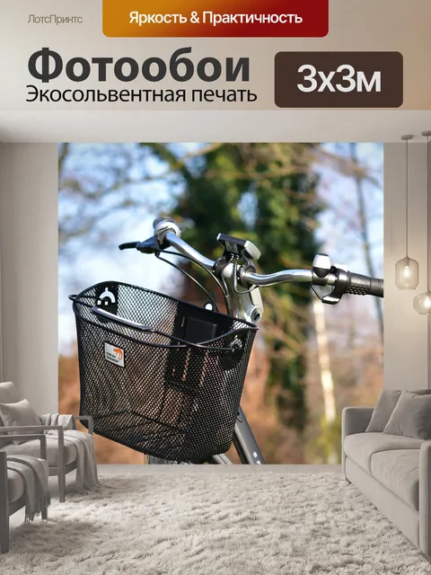 Фотообои Электронный велосипед