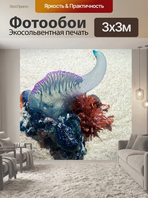 Фотообои Синяя бутылка