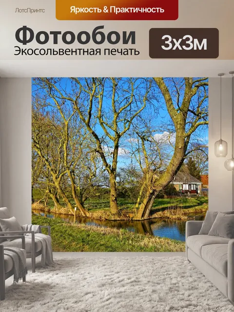 Фотообои Ручей