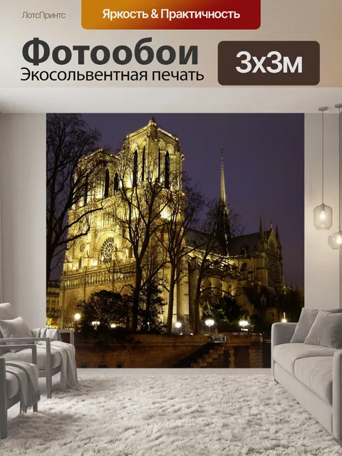 Фотообои Нотр-Дам де Пари