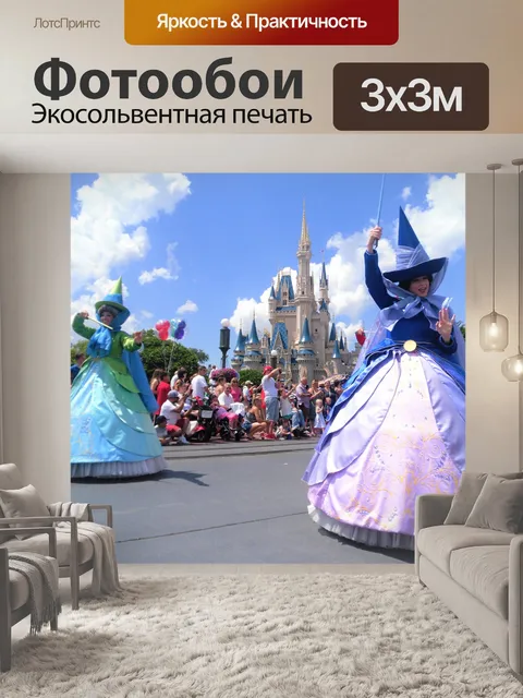 Фотообои парад в Magic Kingdom