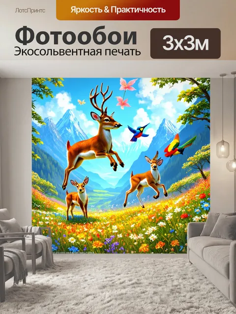 Фотообои животные в стиле фэнтези