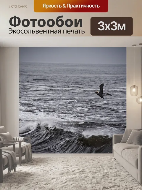 Фотообои Зимний полет