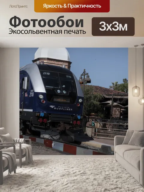 Фотообои Amtrak Surfliner