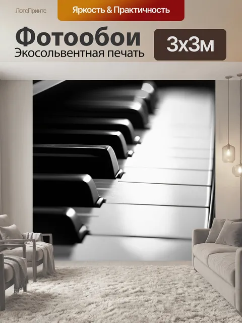 Фотообои чёрно-белая фотография в стиле минимализма