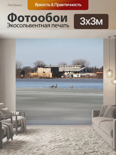 Фотообои Замерзшая река