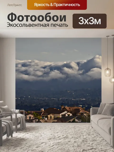 Фотообои Пригороды на черный день