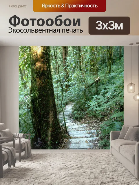 Фотообои Природа тропический лес дои Интанон наци