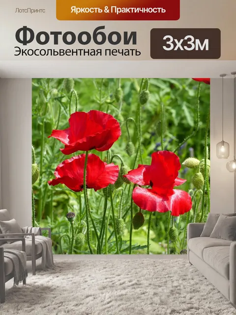 Фотообои Мака