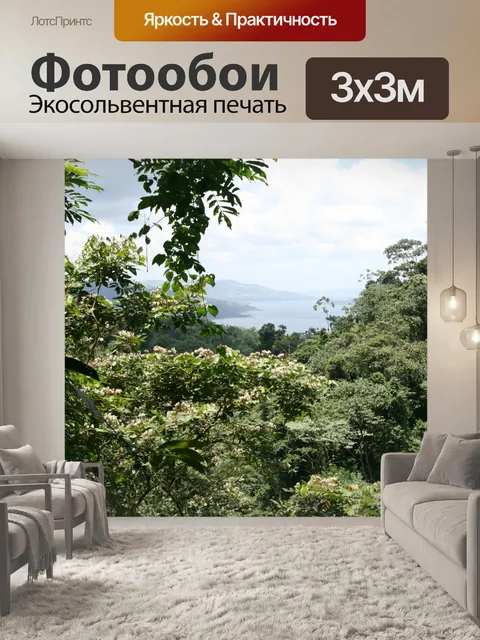 Фотообои Коста-Рика тропических лесов