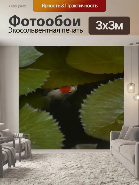 Фотообои Золотая рыбка
