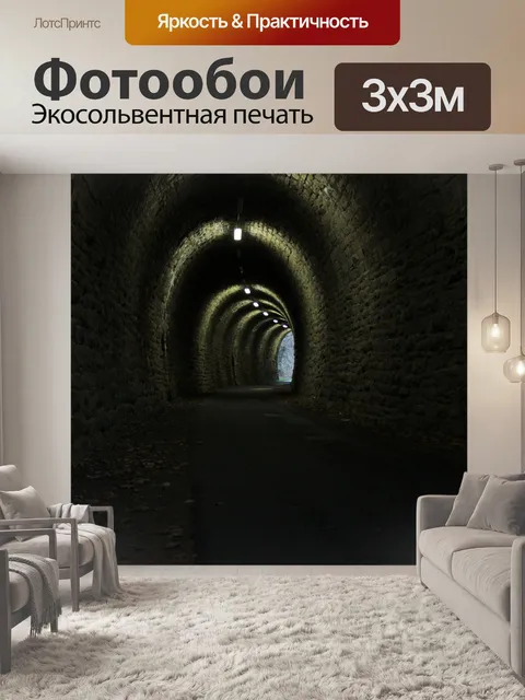 Фотообои Туннель