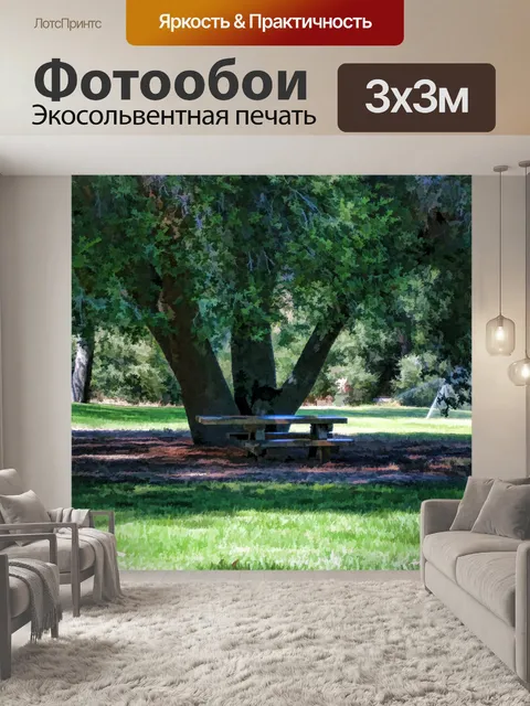 Фотообои Стол для пикника
