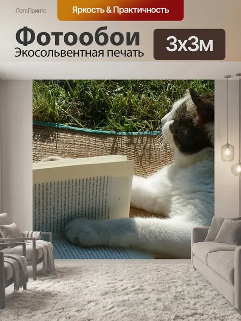 Фотообои Чтение