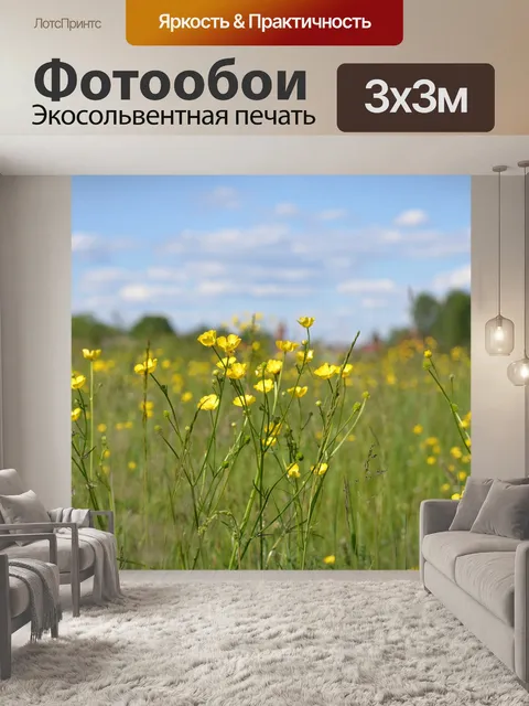 Фотообои Деревня