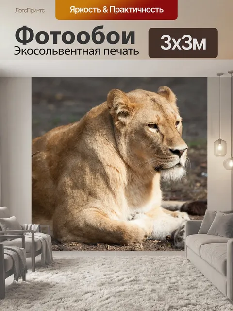 Фотообои Лев