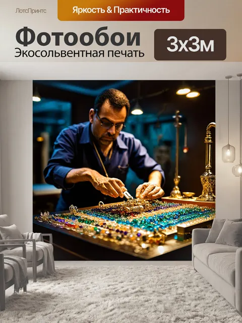 Фотообои создайте атмосферное изображение ювелира