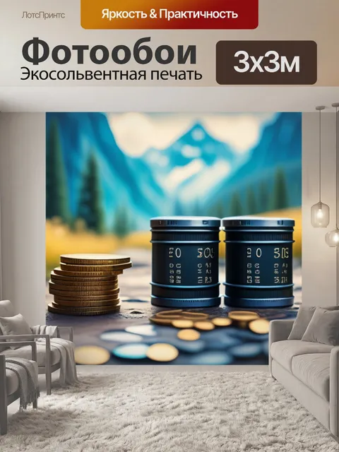 Фотообои пейзаж с двумя берегами вдохновляющий