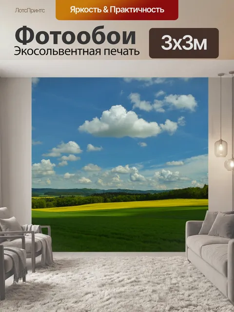 Фотообои Поле