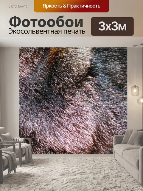 Фотообои Немецкая овчарка меха 1
