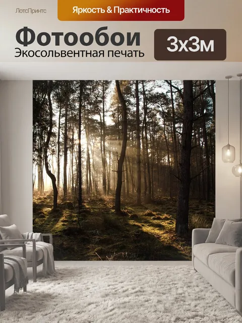 Фотообои Солнечный лучик