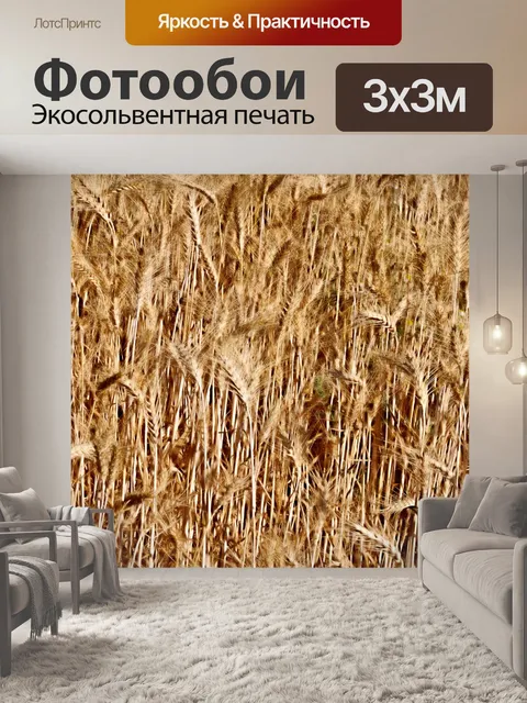 Фотообои Пшеница фоне
