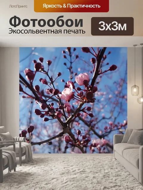 Фотообои Цветы