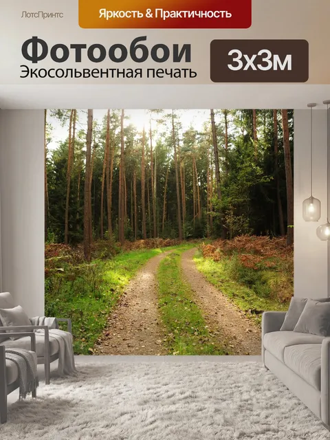 Фотообои Лесная тропа