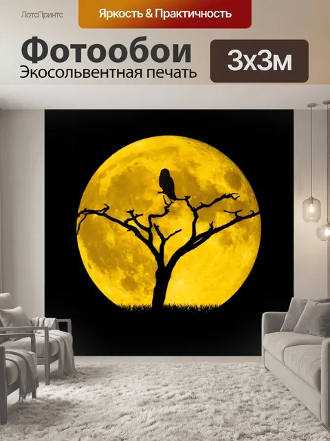 Фотообои Сова на дереве
