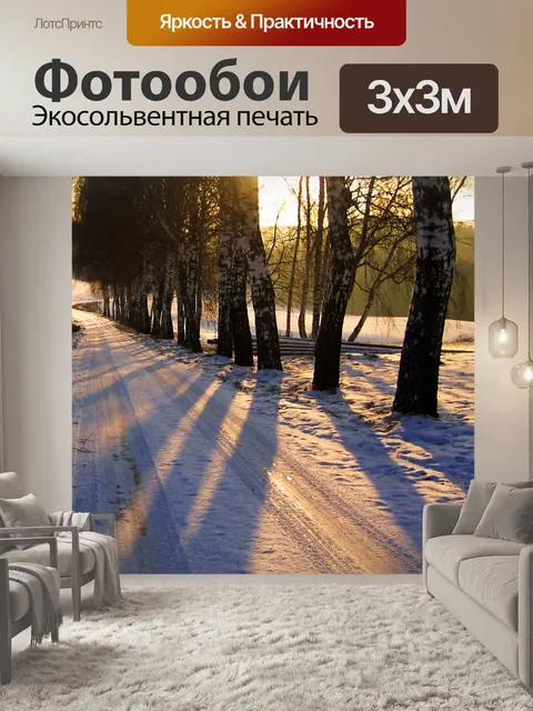 Фотообои Зимний сезон