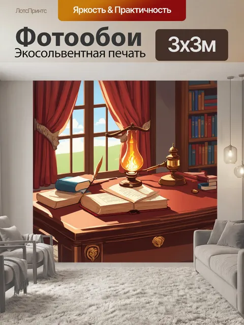 Фотообои изображение старинного юридического кабинета