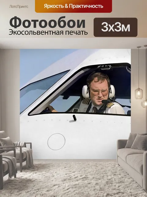 Фотообои Пилот