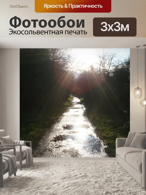 Фотообои Солнечный