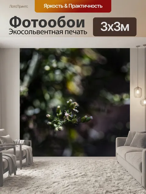 Фотообои Нежный цветочный фон