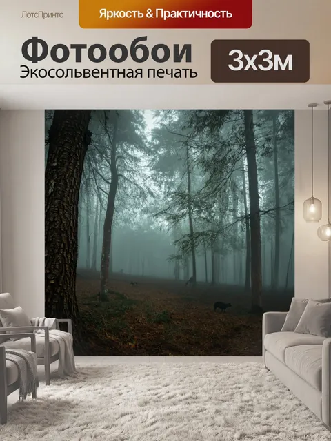Фотообои туман в художественном стиле