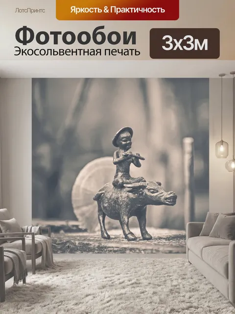 Фотообои Всадник баффало