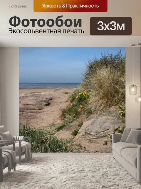 Фотообои Одуванчики на море